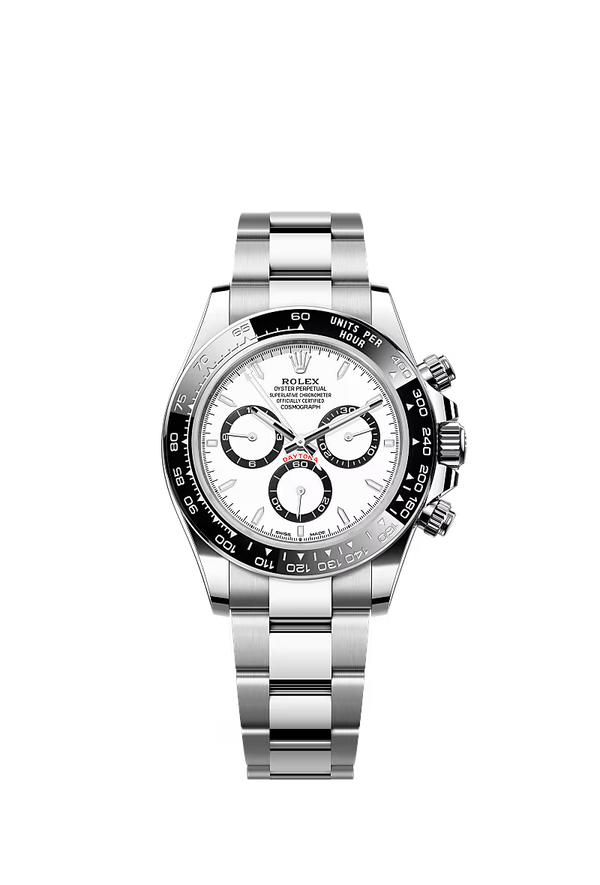 Rolex Cosmograph Daytona Witte wijzerplaat - 126500LN