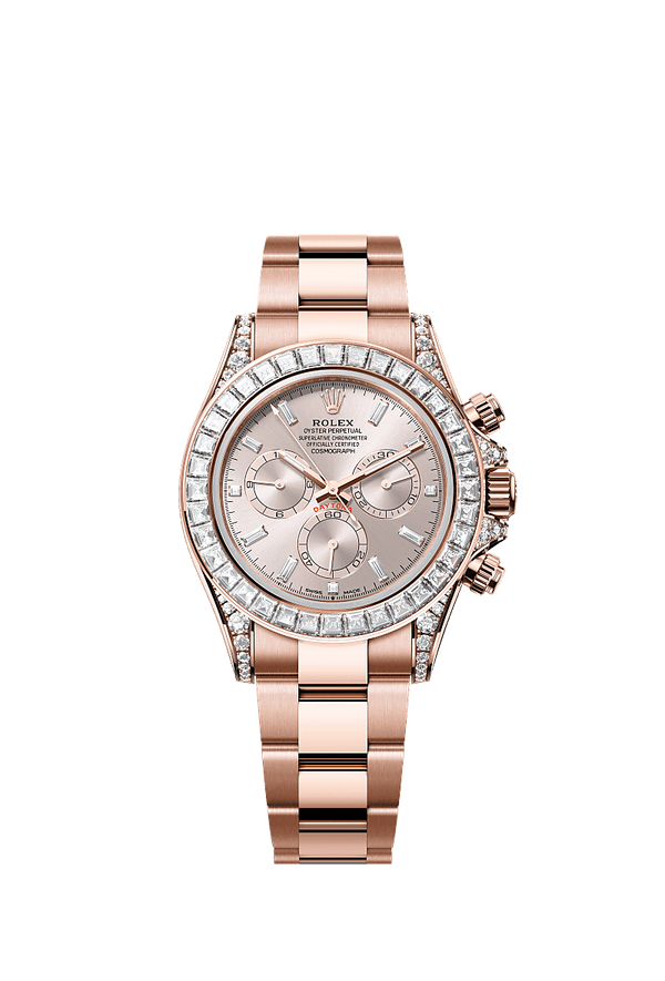 Rolex Cosmograph Daytona - Rosegoud - Roze wijzerplaat (126595TBR)