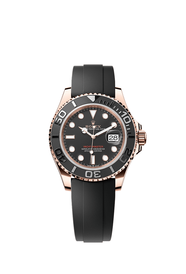 Rolex Yacht-Master 40 - Rosegoud - Zwart wijzerplaat (126655)