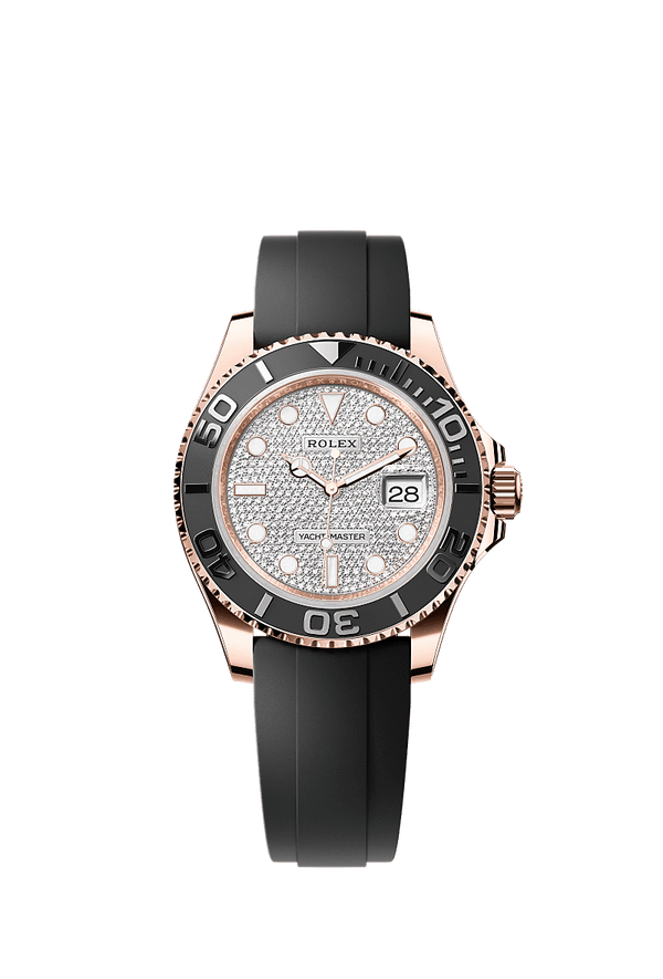 Rolex Yacht-Master 40 - Rosegoud - Diamant wijzerplaat (126655)