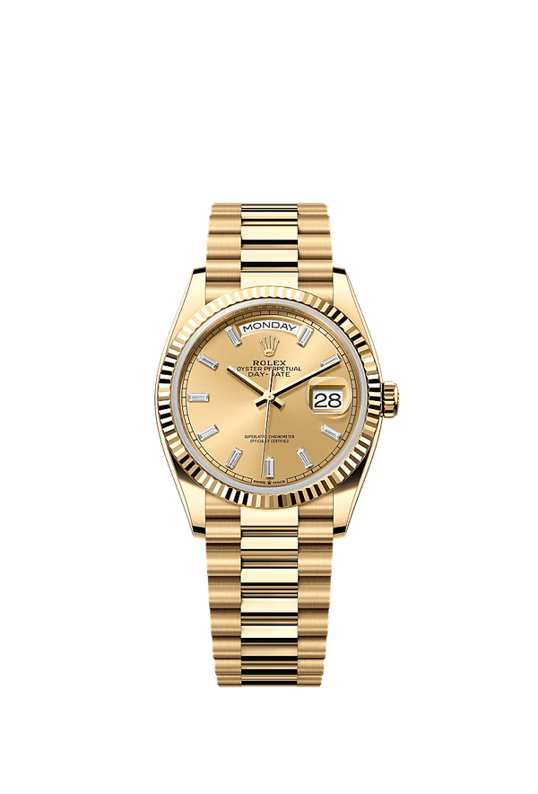 Rolex Day-Date 36 Geelgoud (128238)