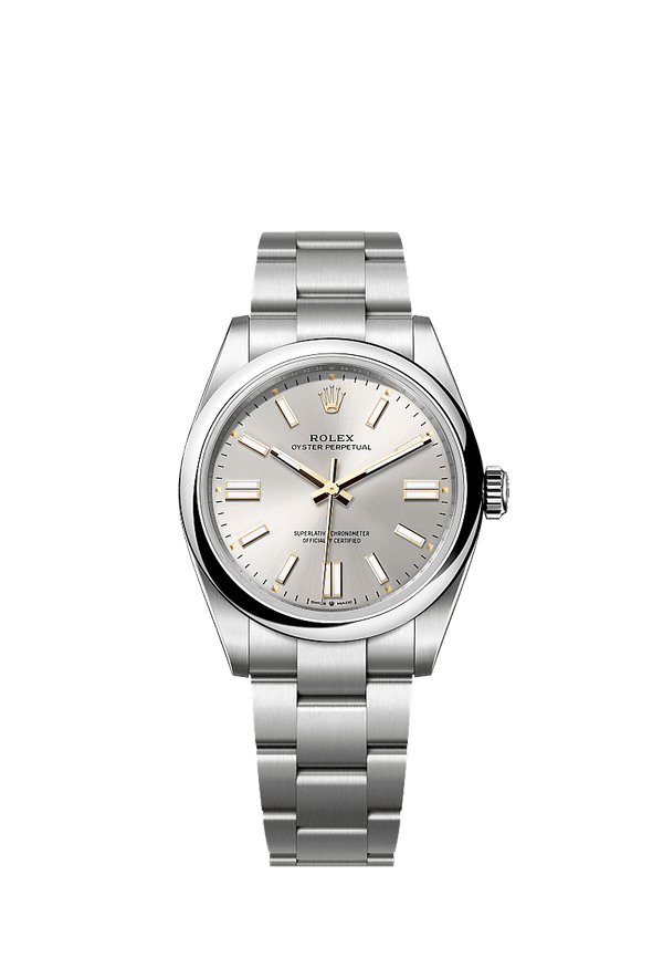 Rolex Oyster Perpetual 41 - Staal - Zilver wijzerplaat (134300)