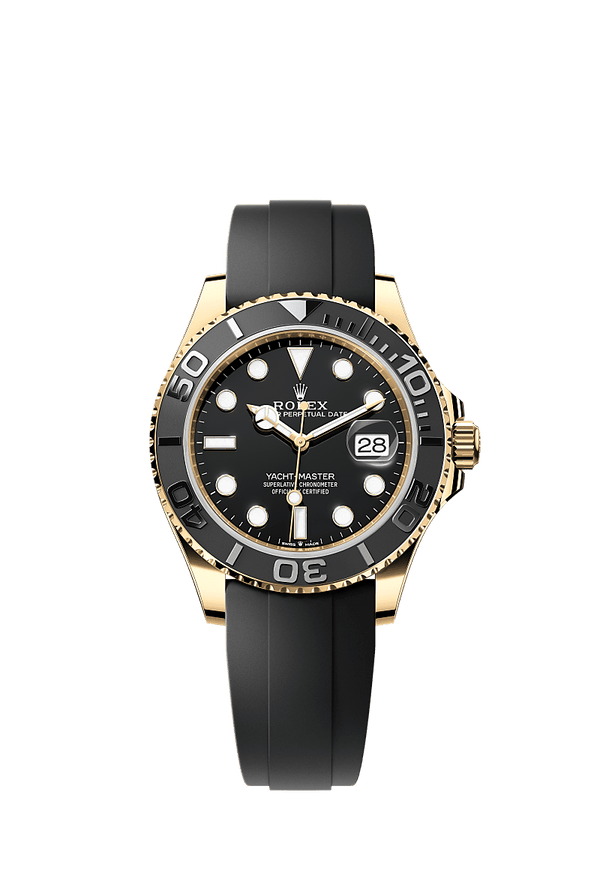 Rolex Yacht-Master 42 - Geelgoud - Zwart wijzerplaat (226658)