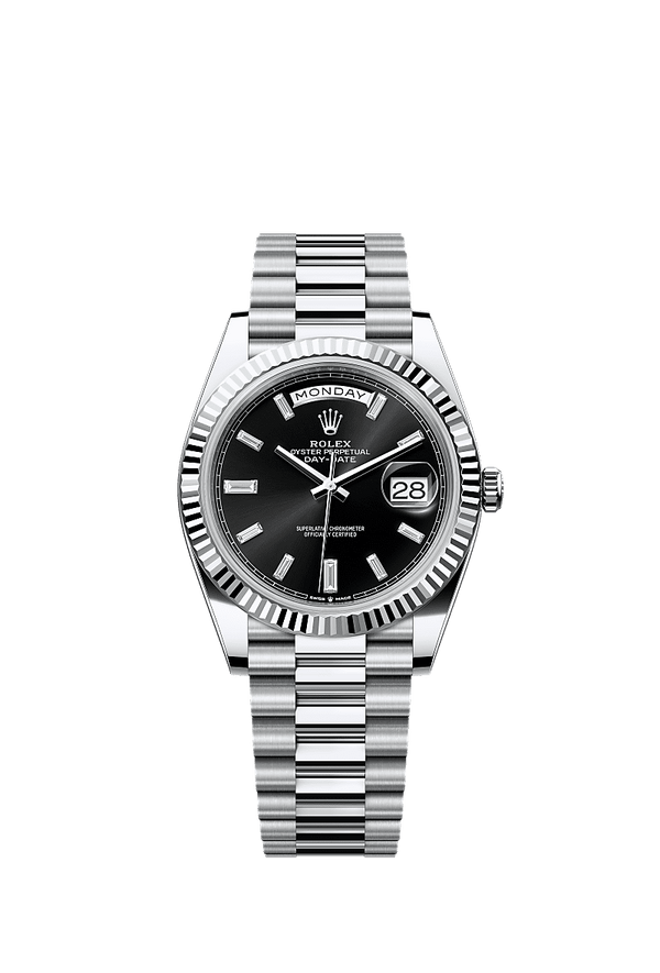 Rolex Day-Date 40 - Platinum - Zwart wijzerplaat (228236)