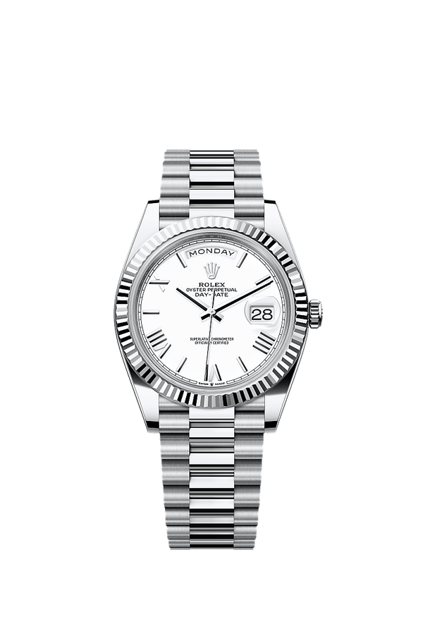 Rolex Day-Date 40 - Platinum - Wit wijzerplaat (228236)