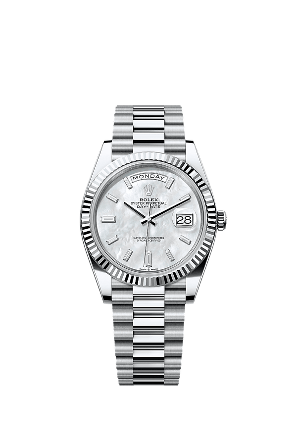 Rolex Day-Date 40 - Platinum - Wit wijzerplaat (228236)