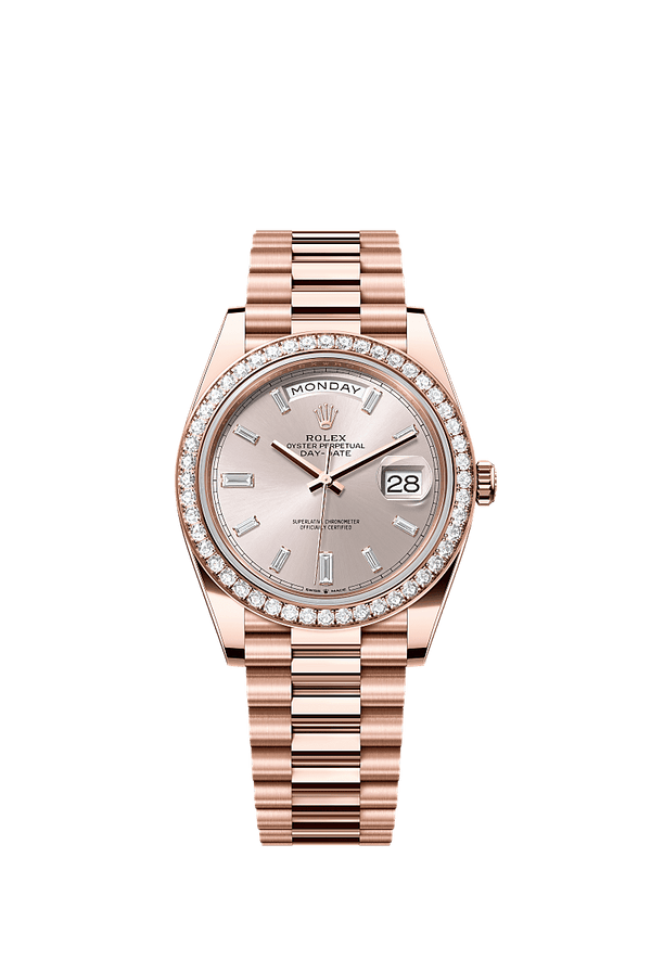 Rolex Day-Date 40 - Rosegoud - Grijs wijzerplaat (228345RBR)