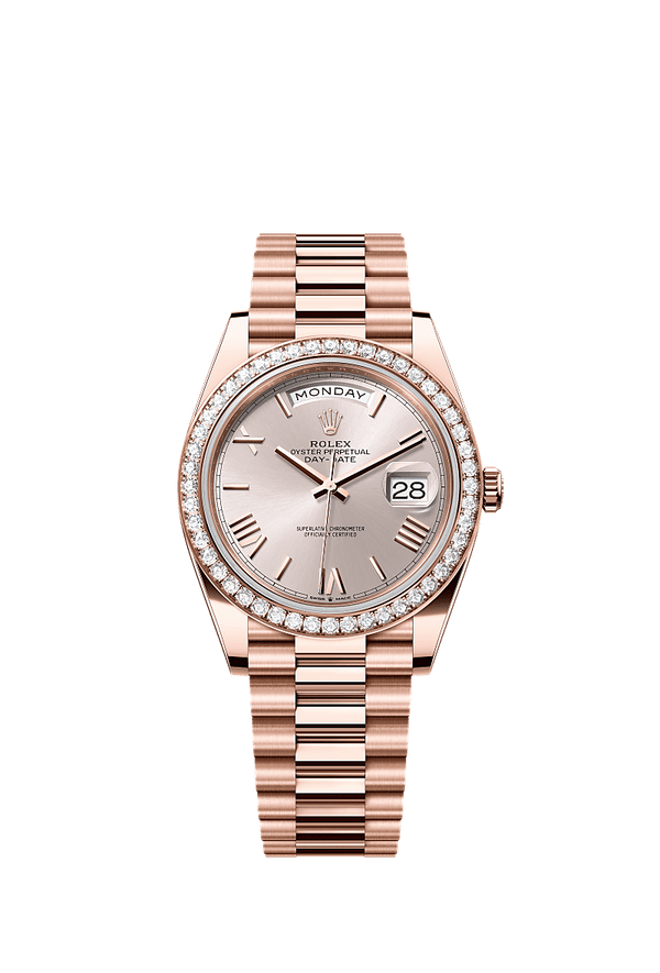 Rolex Day-Date 40 - Rosegoud - Grijs wijzerplaat (228345RBR)