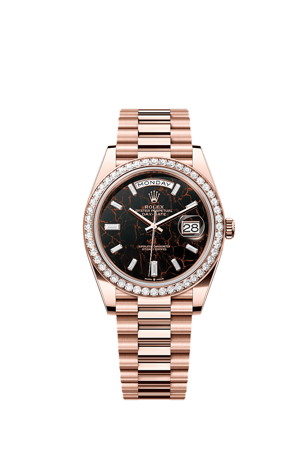 Rolex Day-Date 40 - Rosegoud - Zwart wijzerplaat (228345RBR)