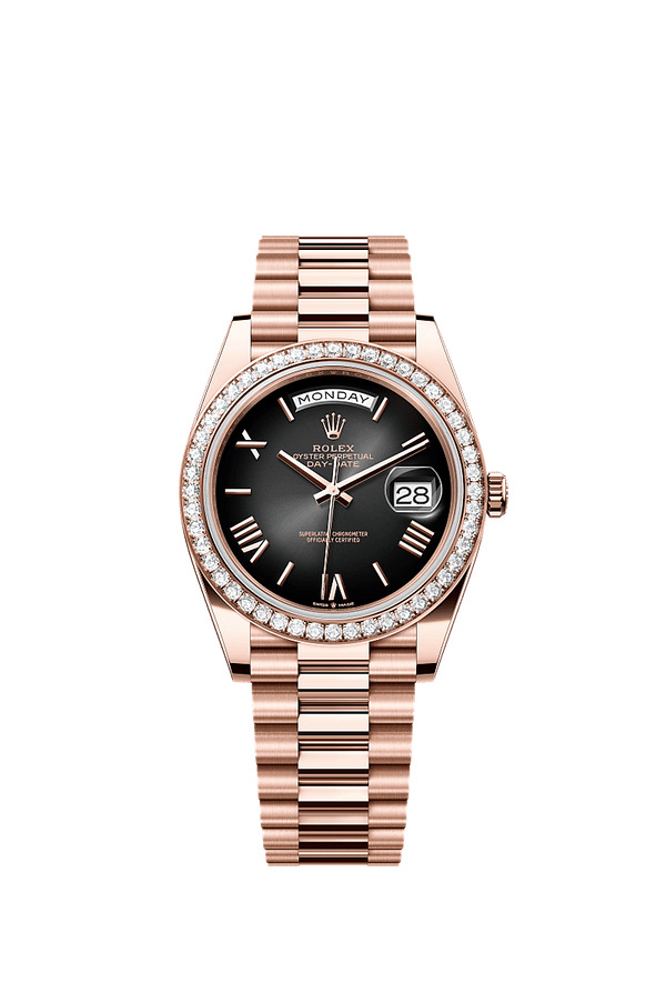 Rolex Day-Date 40 - Rosegoud - Grijs wijzerplaat (228345RBR)