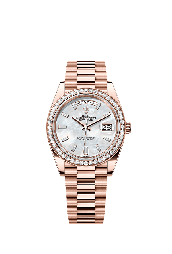 Rolex Day-Date 40 - Rosegoud - Wit wijzerplaat (228345RBR)