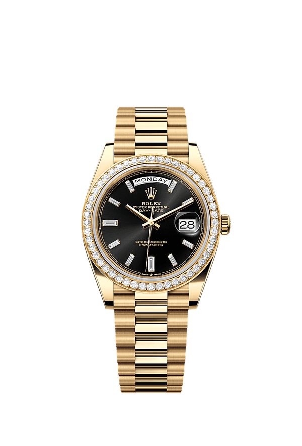 Rolex Day-Date 40 - Geelgoud - Zwart wijzerplaat (228348RBR)