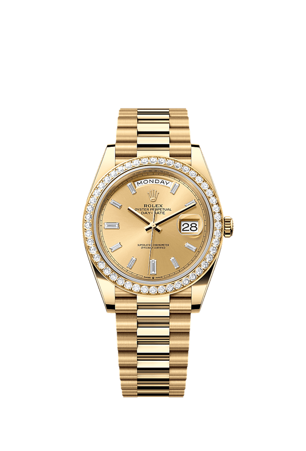 Rolex Day-Date 40 - Geelgoud - Champagne wijzerplaat (228348RBR)