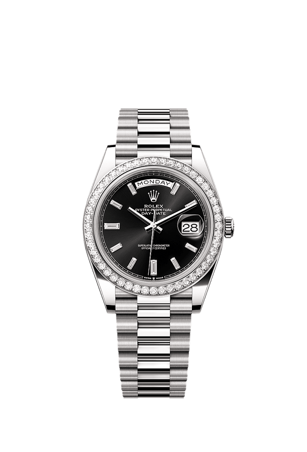 Rolex Day-Date 40 - Witgoud - Zwart wijzerplaat (228349RBR)