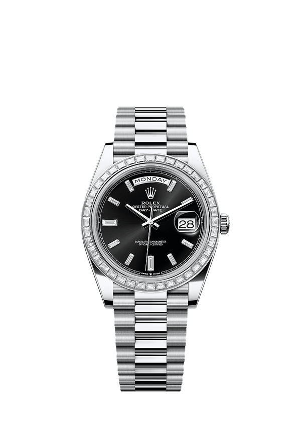 Rolex Day-Date 40 - Platinum - Zwart wijzerplaat (228396TBR)