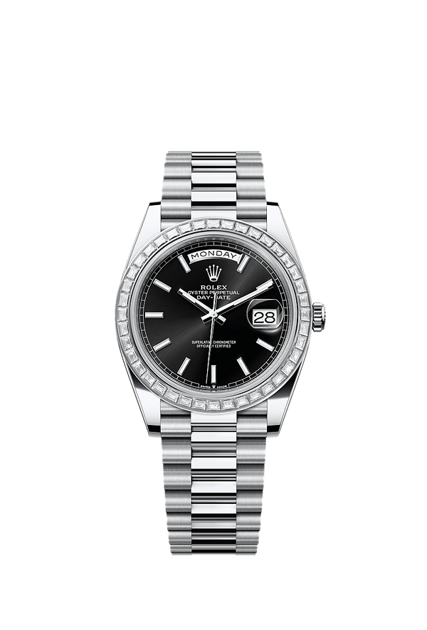 Rolex Day-Date 40 - Platinum - Zwart wijzerplaat (228396TBR)