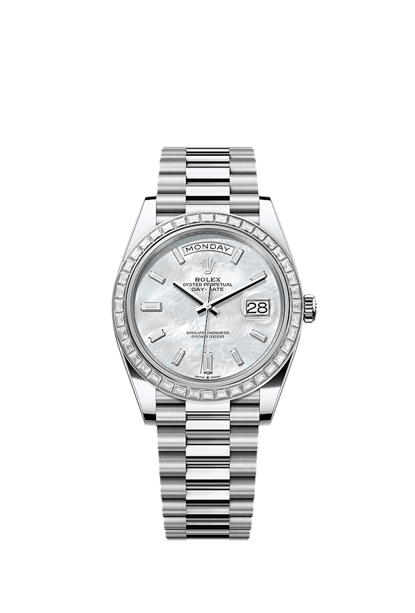 Rolex Day-Date 40 - Platinum - Wit wijzerplaat (228396TBR)