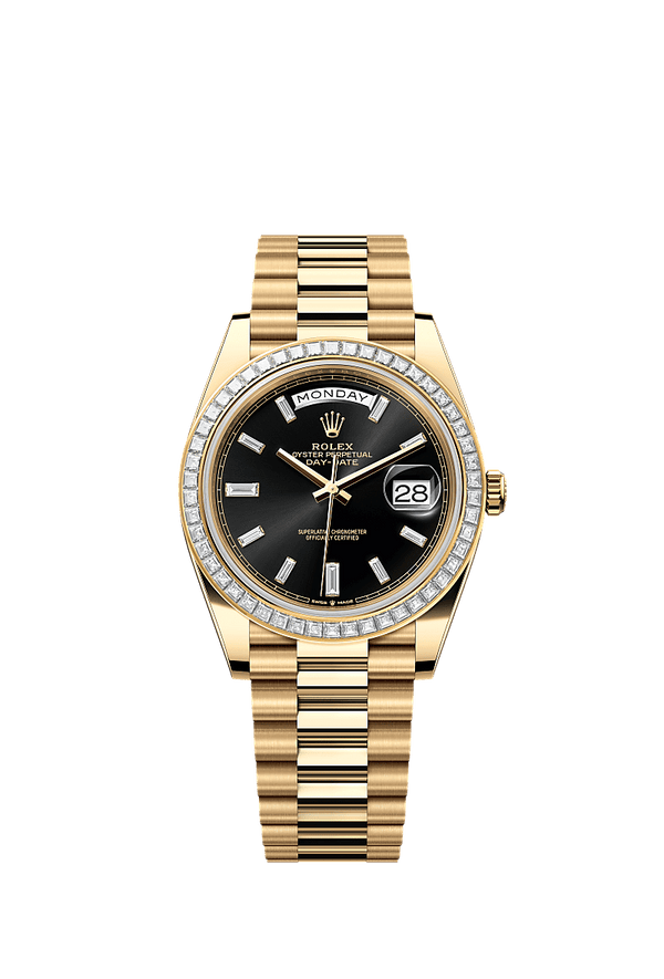 Rolex Day-Date 40 - Geelgoud - Zwart wijzerplaat (228398TBR)