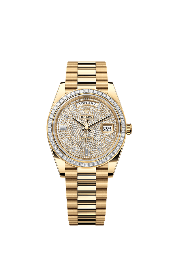 Rolex Day-Date 40 - Geelgoud - Diamant wijzerplaat (228398TBR)