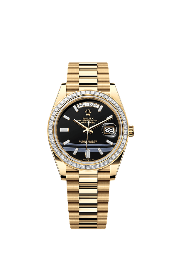 Rolex Day-Date 40 - Geelgoud - Zwart wijzerplaat (228398TBR)