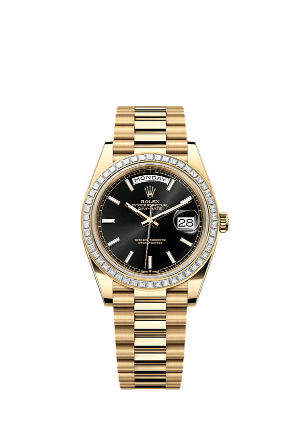 Rolex Day-Date 40 - Geelgoud - Zwart wijzerplaat (228398TBR)
