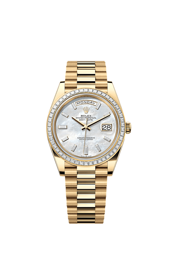 Rolex Day-Date 40 - Geelgoud - Wit wijzerplaat (228398TBR)