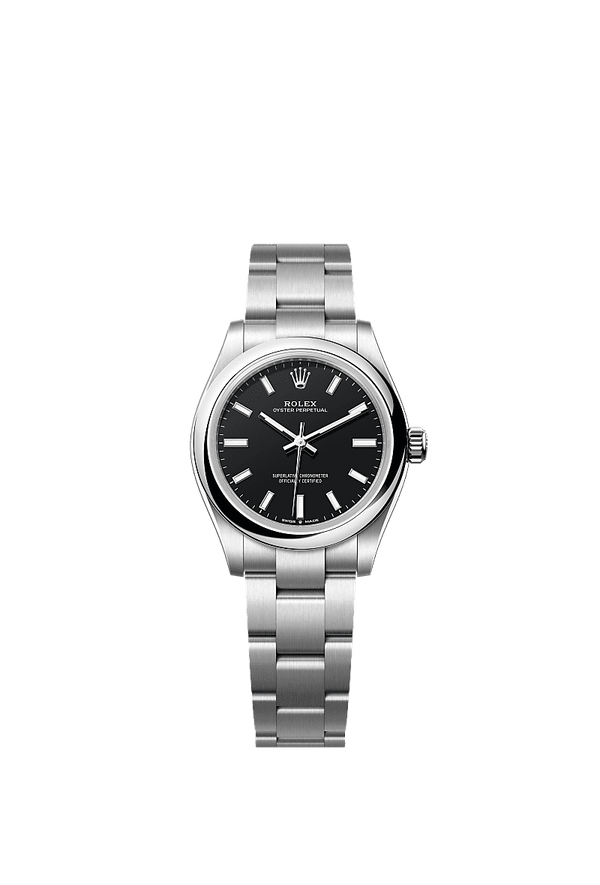 Rolex Oyster Perpetual 31 - Staal - Zwart wijzerplaat (277200)