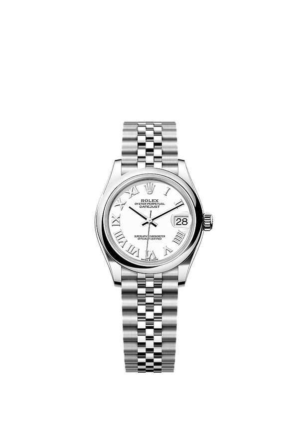 Rolex Datejust 31 - Staal - Wit wijzerplaat (278240)