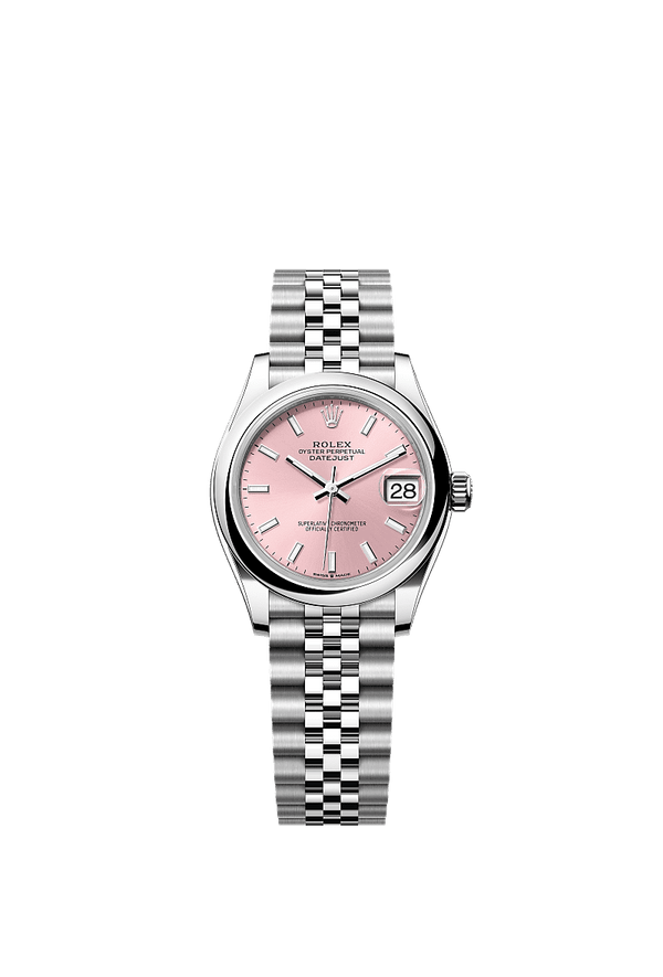 Rolex Datejust 31 - Staal - Roze wijzerplaat (278240)