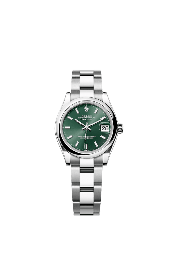 Rolex Datejust 31 - Staal - Groen wijzerplaat (278240)