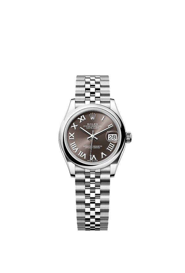 Rolex Datejust 31 - Staal - Grijs wijzerplaat (278240)