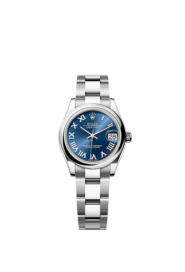 Rolex Datejust 31 - Staal - Blauw wijzerplaat (278240)