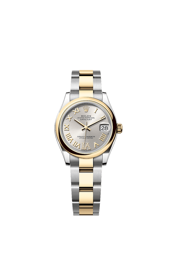 Rolex Datejust 31 - Staal / Geelgoud - Zilver wijzerplaat (278243)