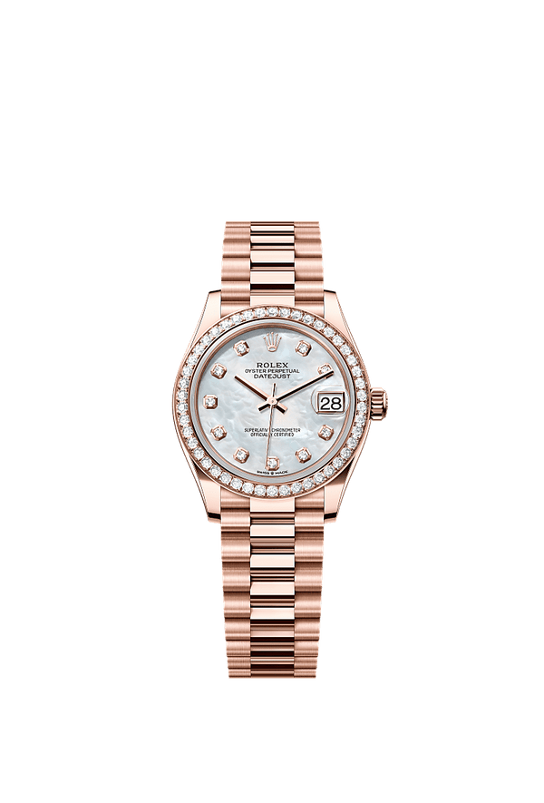 Rolex Datejust 31 - Rosegoud - Parelmoer wijzerplaat (278285RBR)