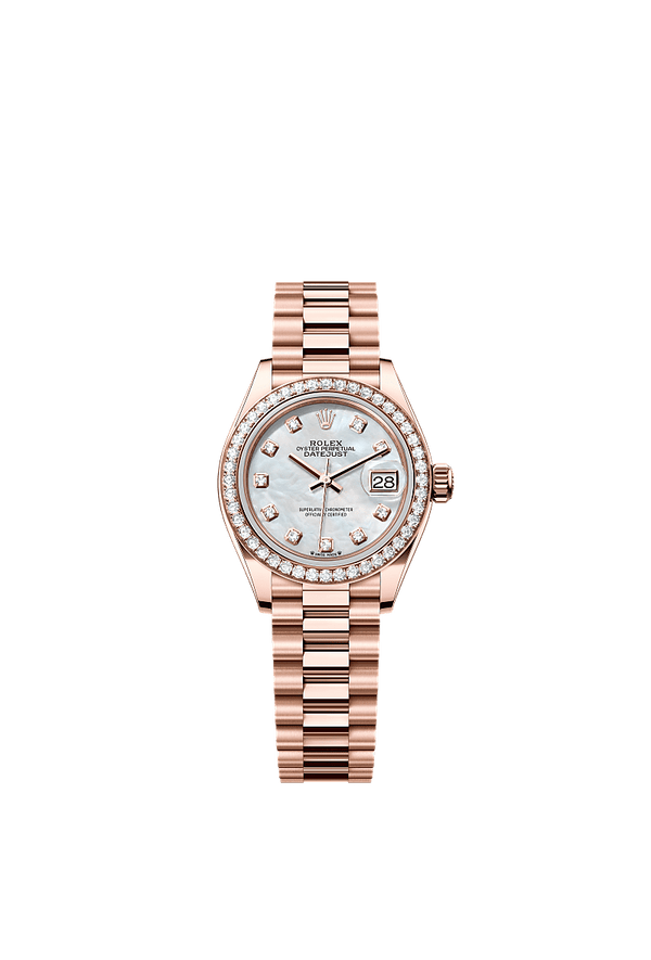 Rolex Lady-Datejust - Rosegoud - Roze wijzerplaat (279135RBR)