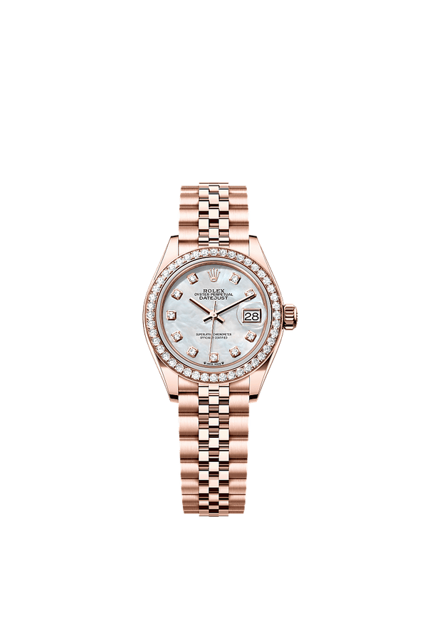 Rolex Lady-Datejust - Rosegoud - Parelmoer wijzerplaat (279135RBR)
