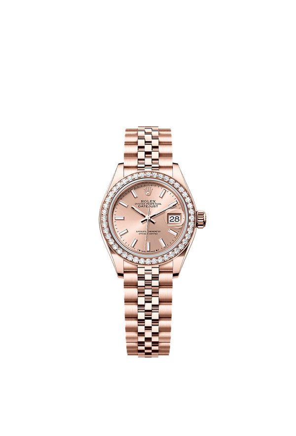 Rolex Lady-Datejust - Rosegoud - Roze wijzerplaat (279135RBR)