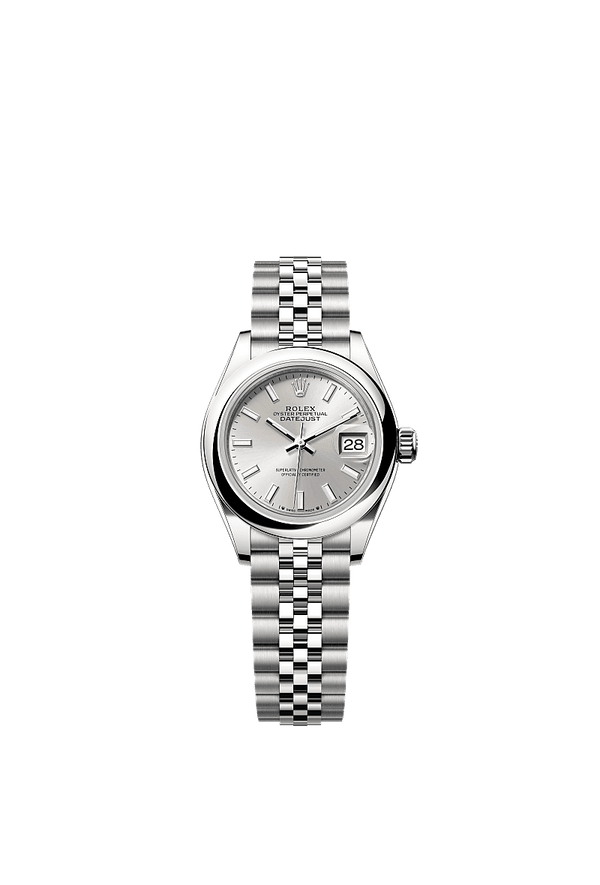 Rolex Lady-Datejust - Staal - Zilver wijzerplaat (279160)