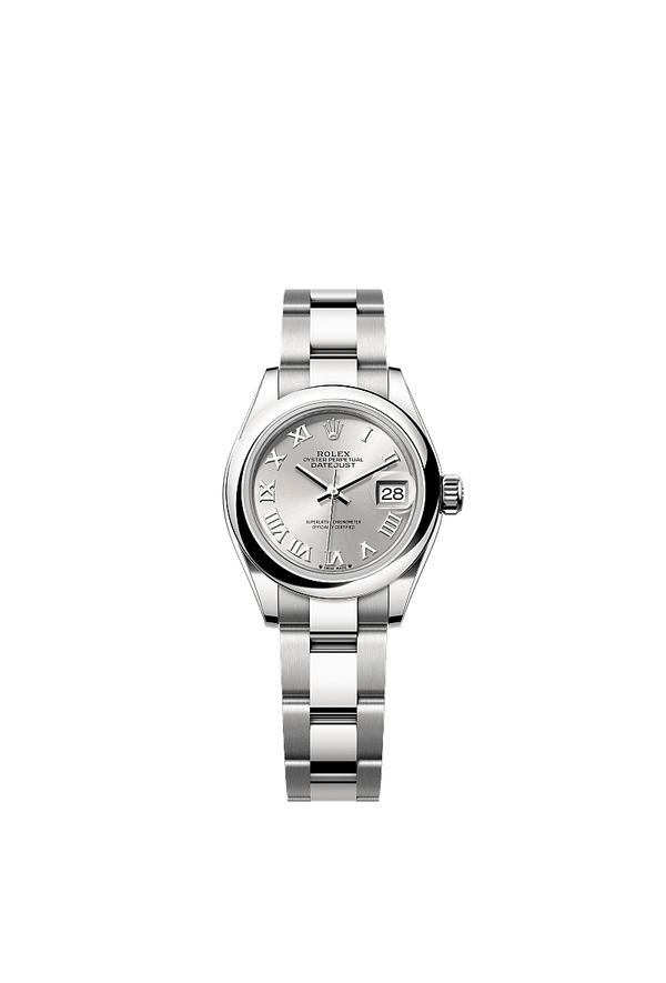 Rolex Lady-Datejust - Staal - Zilver wijzerplaat (279160)