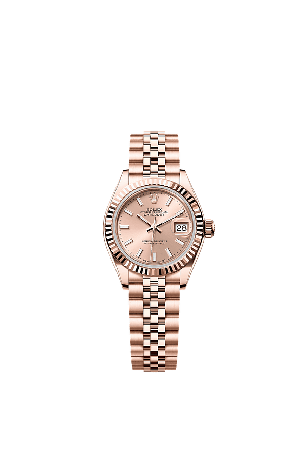 Rolex Lady-Datejust - Rosegoud - Roze wijzerplaat (279175)