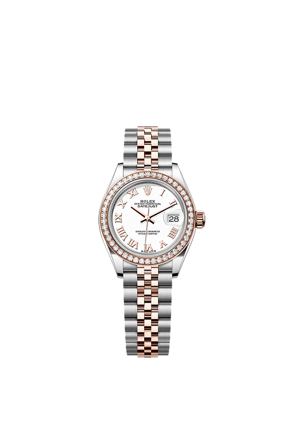 Rolex Lady-Datejust Staal / Rosegoud (279381RBR)