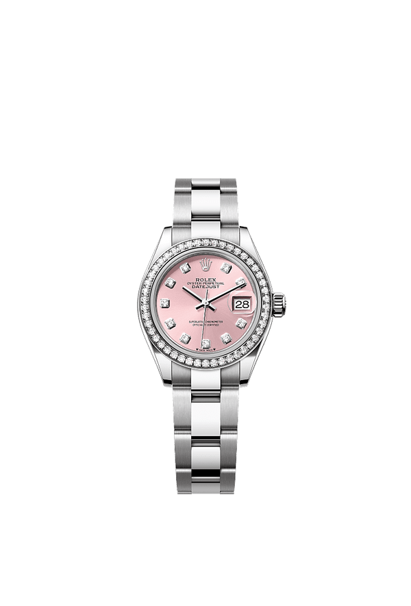 Rolex Lady-Datejust - Staal / Witgoud - Roze wijzerplaat (279384RBR)