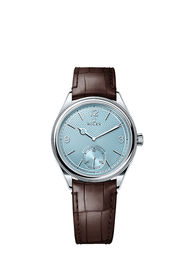 Rolex Perpetual 1908 - Platinum - Blauw wijzerplaat (52506)