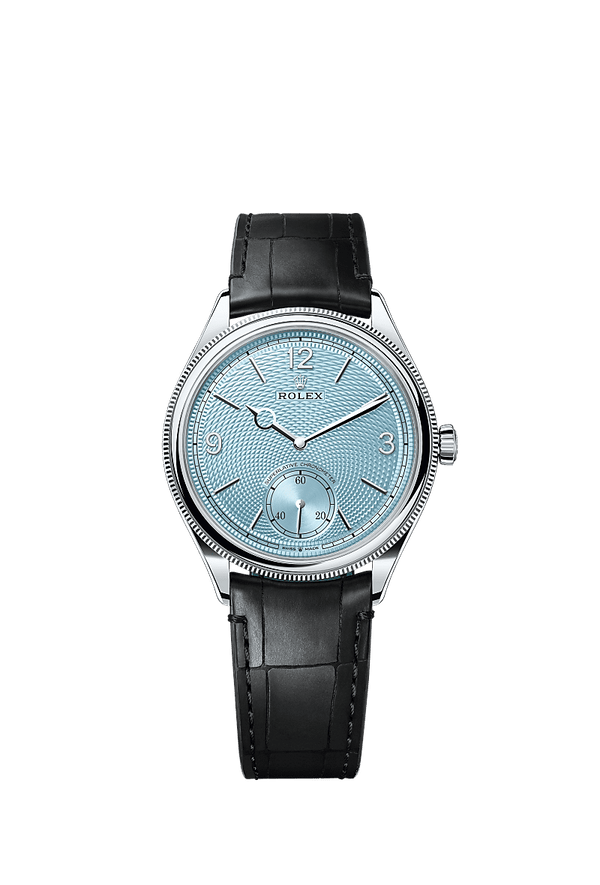 Rolex Perpetual 1908 - Platinum - Blauw wijzerplaat (52506)