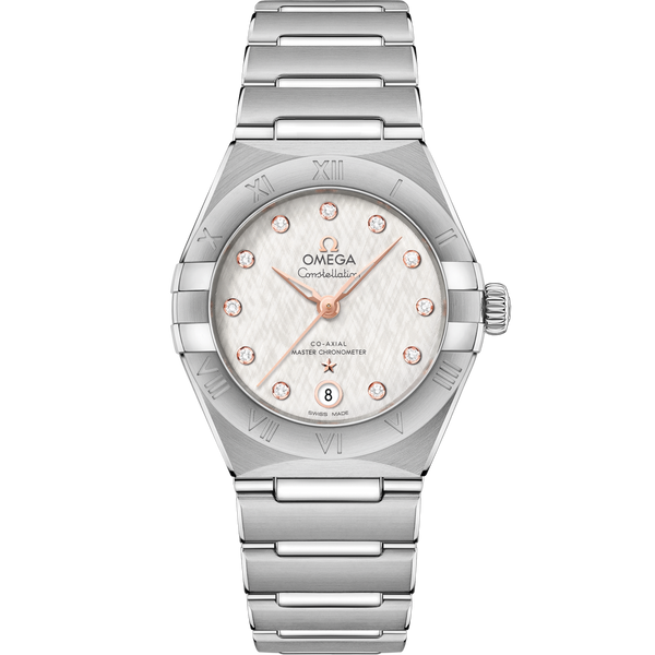 Omega 131.10.29.20.52.001 Constellation Manhattan 29 Co-Axial Master Chronometer Stainless Steel / Silk Diamond