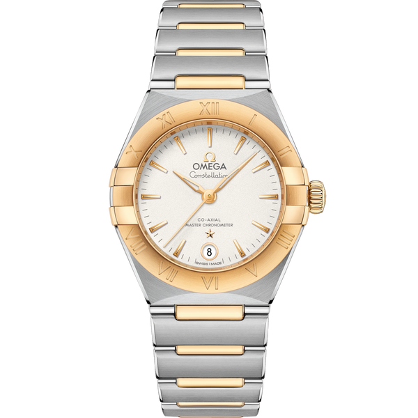 Omega 131.20.29.20.02.002 Constellation Manhattan 29 Co-Axial Master Chronometer Stainless Steel / Yellow Gold / Silver