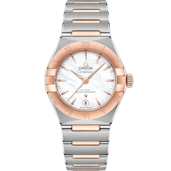 Omega 131.20.29.20.05.001 Constellation Manhattan 29 Co-Axial Master Chronometer Stainless Steel / Sedna Gold / MOP