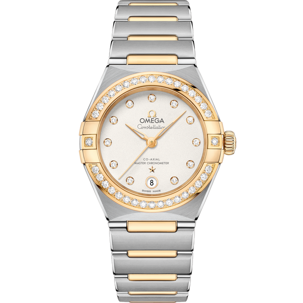 Omega 131.25.29.20.52.002 Constellation Manhattan 29 Co-Axial Master Chronometer Stainless Steel / Yellow Gold / Silver