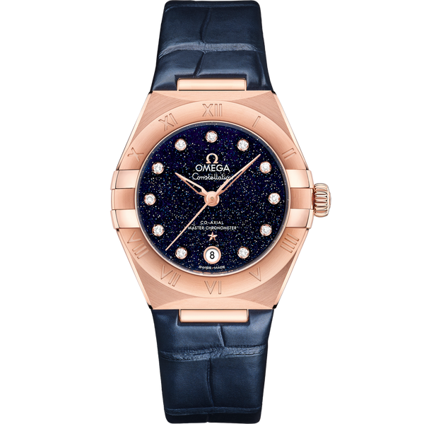Omega 131.53.29.20.53.003 Constellation Manhattan 29 Co-Axial Master Chronometer Sedna Gold / Aventurine