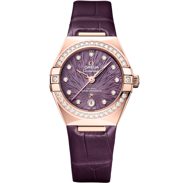Omega 131.58.29.20.60.002 Constellation 29åÊmm, Sedna gold on Alligator - 131.58.29.20.60.002